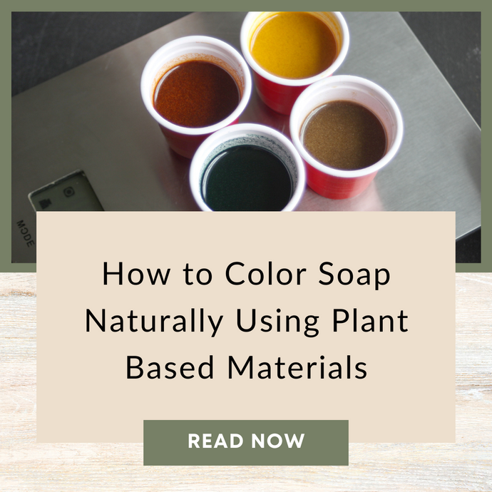 How to Color Soap Naturally
