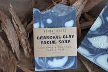 CHARCOAL CLAY LAVENDER TEA TREE FACIAL SOAP